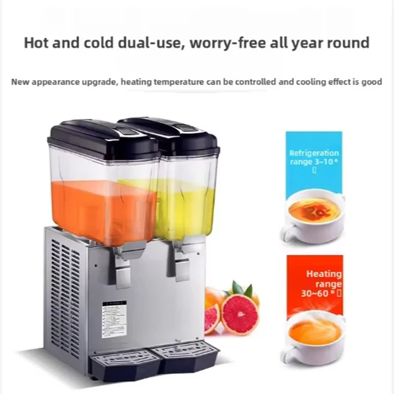 New Summer Cold Drink Machine Commercial Multi Functional Orange Juice Machine Electric Self Service Beverage Machine