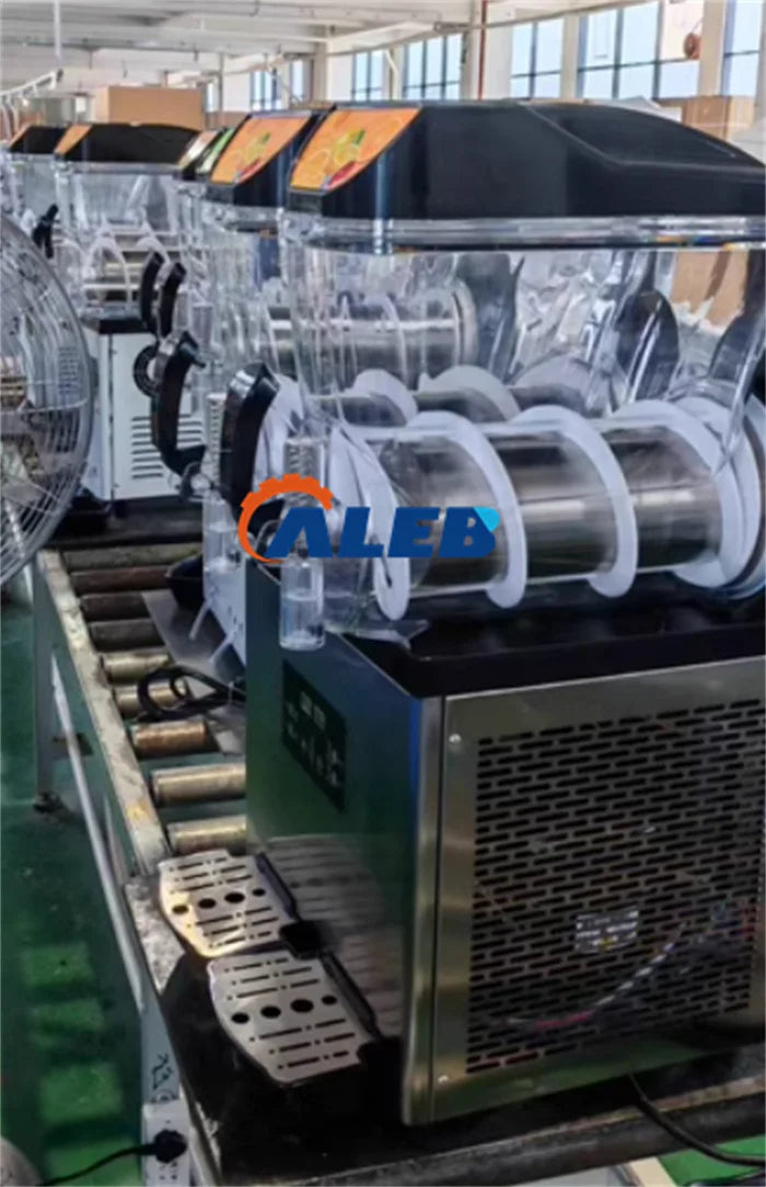 Cooling Drink Beverage Making Machine Ice Slush Blender Mixing Machine Soda Fountain Granita Drinking Machine with Vending