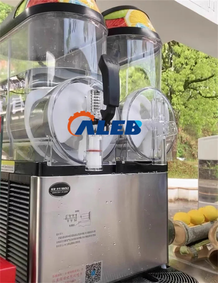Cooling Drink Beverage Making Machine Ice Slush Blender Mixing Machine Soda Fountain Granita Drinking Machine with Vending