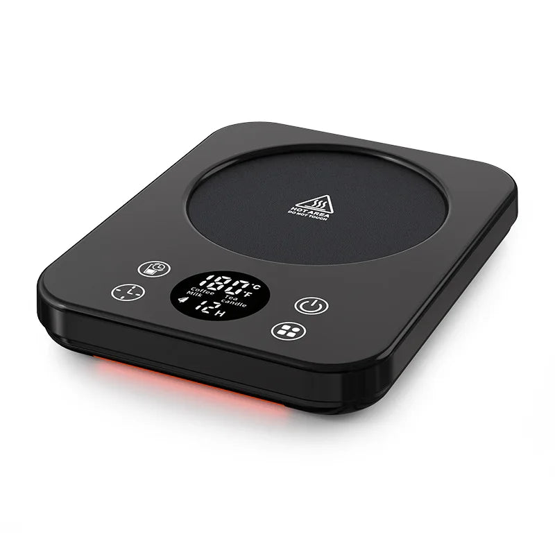 36W Coffee Mug Warmer Cup Heater Heating Pad Electric Hot Plate 9 Gear Temperature Warmer Coaster For Milk Tea Water 220V