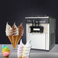 1700W Vertical Soft Serve Ice Cream Machine - Compact Commercial, Fully Automatic, Portable Stainless Steel, Easy Clean,