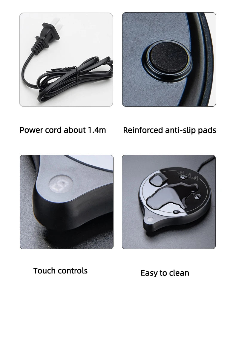 200W Electric Cup Heater Coffee Mug Warmer 100°C Hot Tea Maker Warmer Coaster Heating Pad for Milk Tea Water 110V/220V