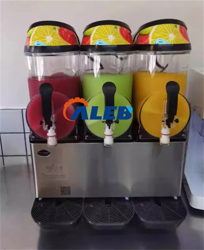 Cooling Drink Beverage Making Machine Ice Slush Blender Mixing Machine Soda Fountain Granita Drinking Machine with Vending