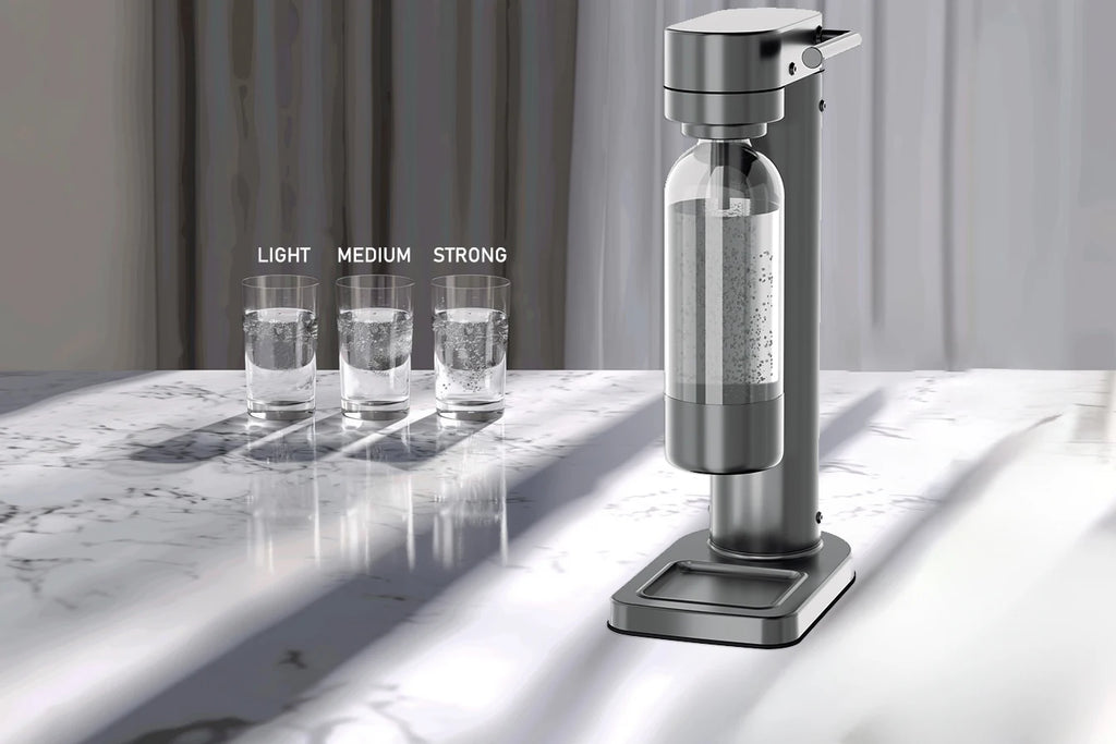 1L Soda Water Maker CO2 Canister Makes 130 Cans of Sparkling Water Cost-Effective Efficient for Family Use Ideal for Summer BBQs