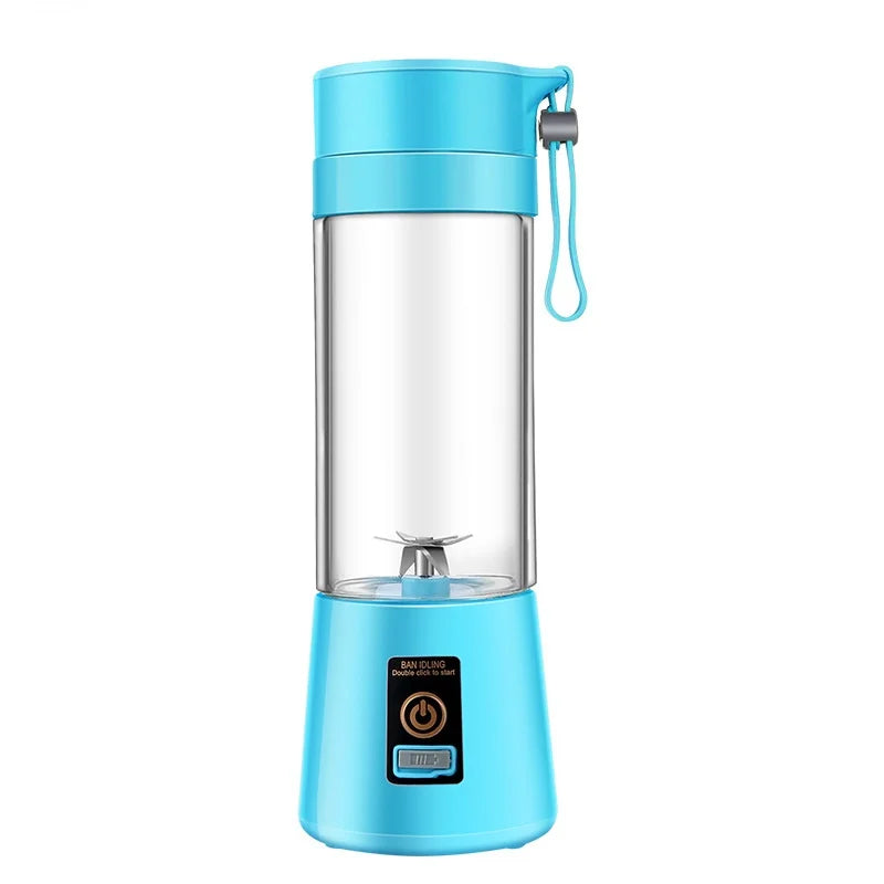 Home Kitchen Accessories Electric Mini USB 6 Blades Juicer Cup Machine Portable Fruit Kitchen Tools Bottle Juicer Blender