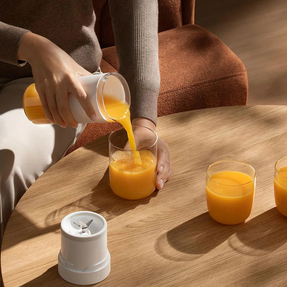 MIJIA Portable Blender 2,40S Quickly Squeeze Juice,19500 rpm,300ML Capacity Mixer Juicer Machine,PCTG Cup Body Blenders