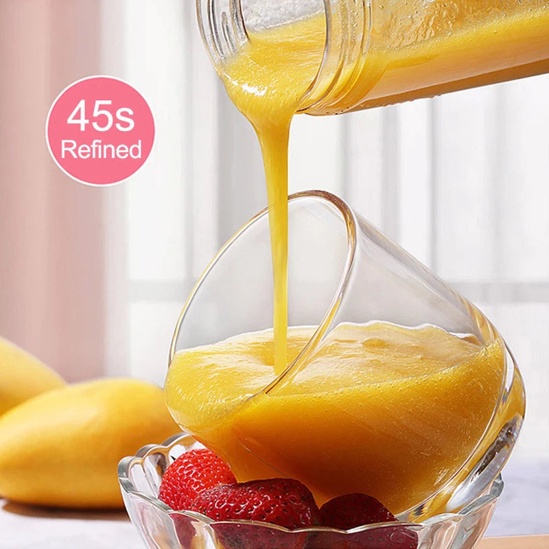 Home Kitchen Accessories Electric Mini USB 6 Blades Juicer Cup Machine Portable Fruit Kitchen Tools Bottle Juicer Blender