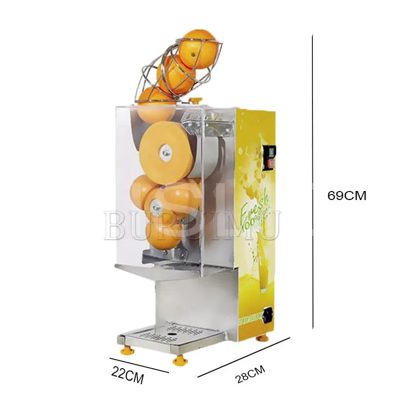 110V/220V Electric Commercial Orange Juicer Squeezer Juice Machine Citrus Lemon Press Machine