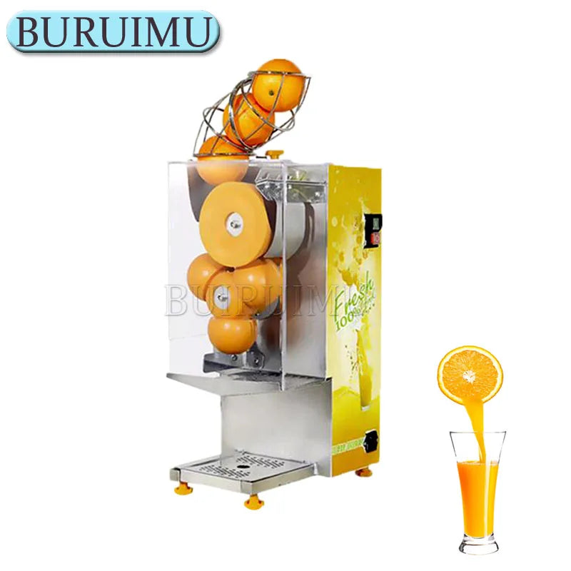 110V/220V Electric Commercial Orange Juicer Squeezer Juice Machine Citrus Lemon Press Machine