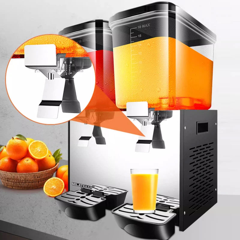 New Summer Cold Drink Machine Commercial Multi Functional Orange Juice Machine Electric Self Service Beverage Machine