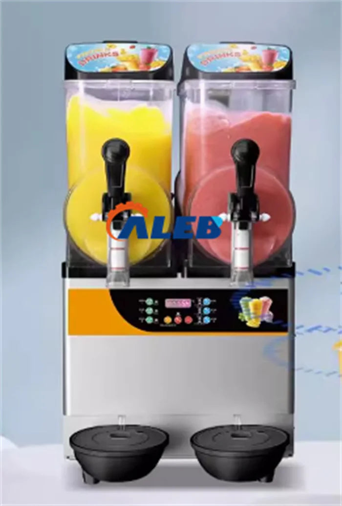 Cooling Drink Beverage Making Machine Ice Slush Blender Mixing Machine Soda Fountain Granita Drinking Machine with Vending