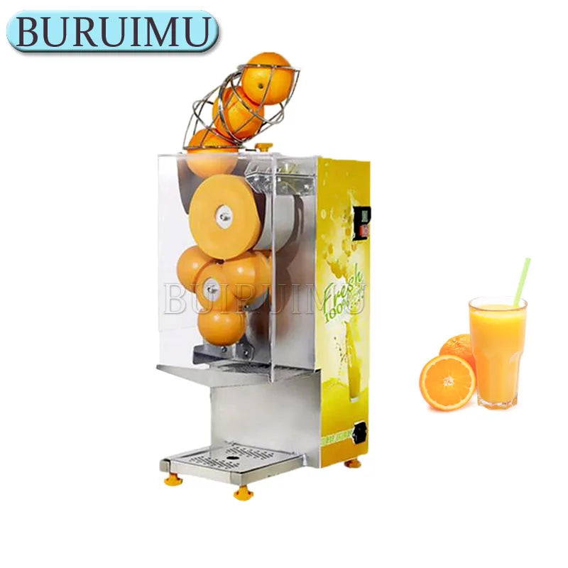 110V/220V Electric Commercial Orange Juicer Squeezer Juice Machine Citrus Lemon Press Machine