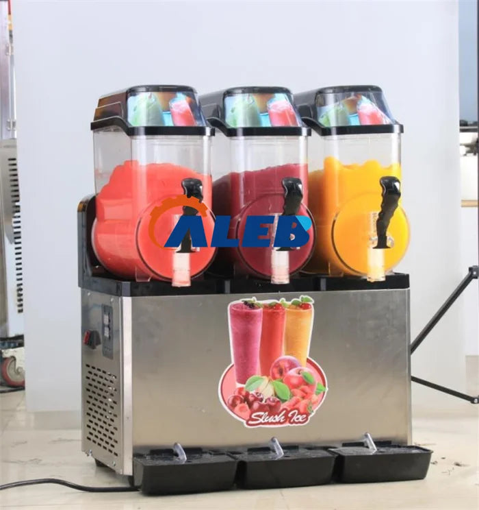 Cooling Drink Beverage Making Machine Ice Slush Blender Mixing Machine Soda Fountain Granita Drinking Machine with Vending