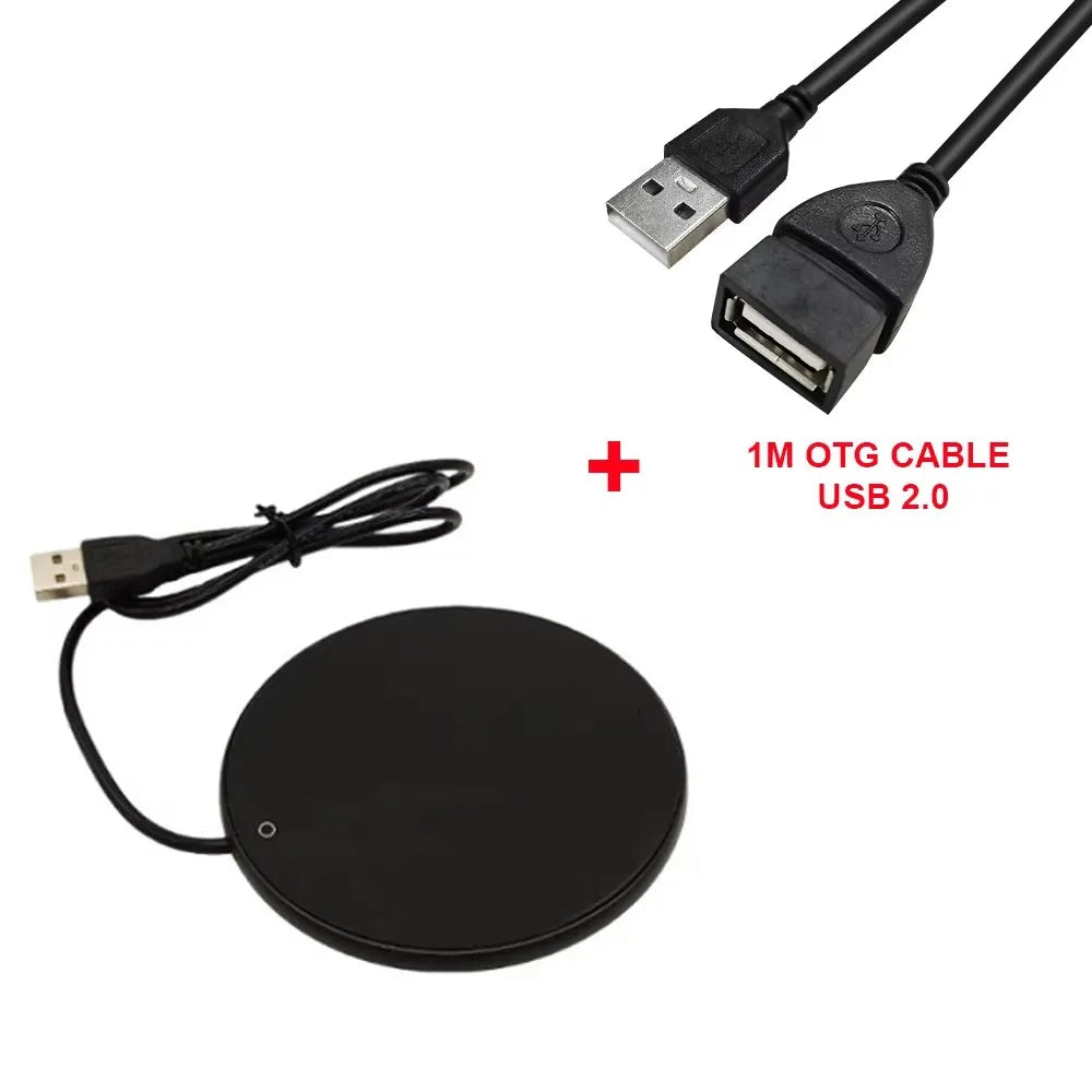 USB Cup Warmer Electric Heating Coaster Coffee Mug Warmer For Home Office Desktop Coffe Milk Tea Cup Warmer Portable Cup Heater
