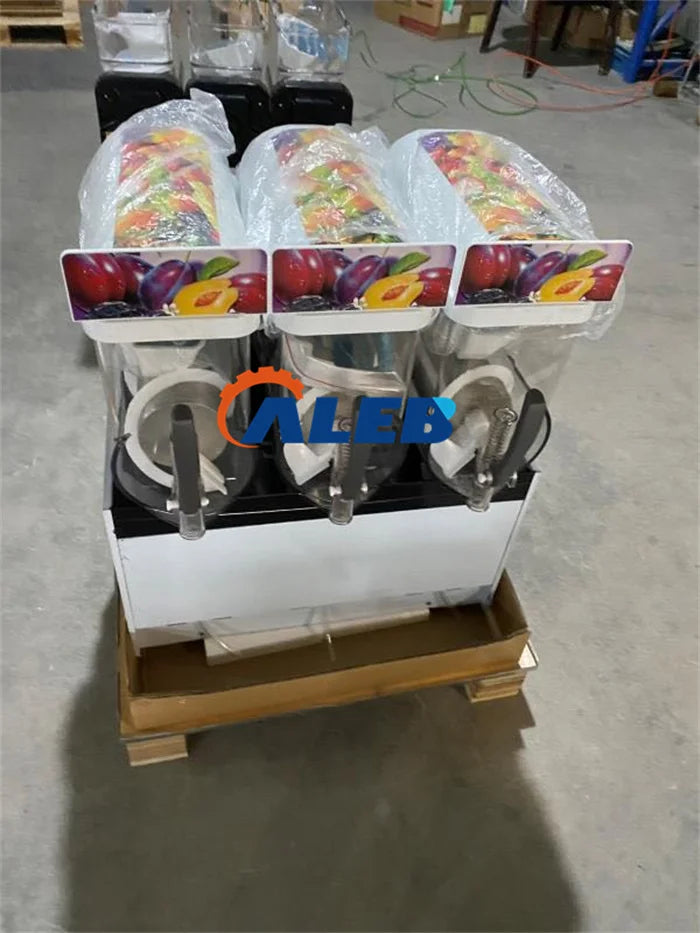 Cooling Drink Beverage Making Machine Ice Slush Blender Mixing Machine Soda Fountain Granita Drinking Machine with Vending