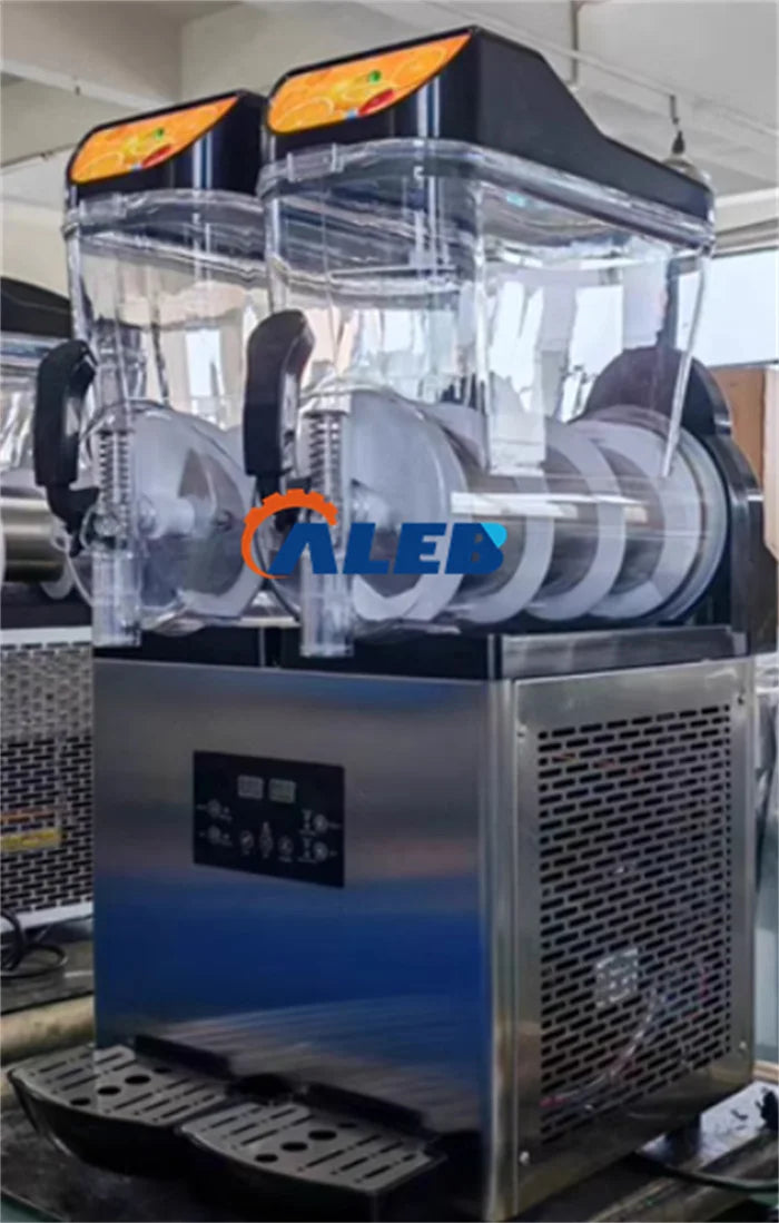 Cooling Drink Beverage Making Machine Ice Slush Blender Mixing Machine Soda Fountain Granita Drinking Machine with Vending